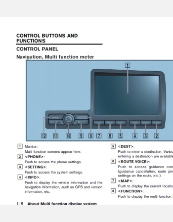 2012 nissan gtr navigation & multimedia system guide